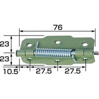 New Hikari (ニューヒカリ) バネ丁番 片開 75 塗 清水 2個（直送品）