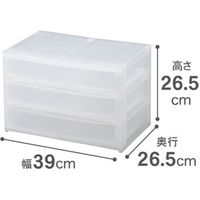 SANKA ナチュラ ポスデコワイド浅3段 NpdW-DCL 1セット(3個)