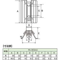 Benry(ベンリー) ベンリーサッシ戸車 樹脂車 大 清水 10個（直送品）
