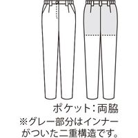 住商モンブラン パンツ レディス ダークネイビー 73-2269 1枚　スクラブ