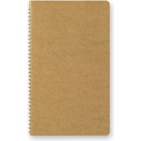 デザインフィル TRC スパイラルリングノート A5スリム 無罫 MDホワイト 15245006 1セット(2冊)