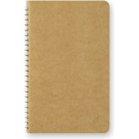 TRC スパイラルリングノート A6スリム 無罫 MDホワイト 15242006 1セット（2冊） デザインフィル（直送品）