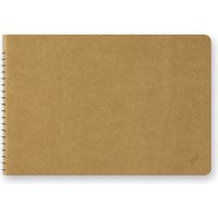 デザインフィル TRC スパイラルリングノート B6 無罫 MDホワイト 15250006 1セット(2冊)