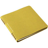 ノート スタンプ 2mm方眼罫 黄 15265006 1セット（2冊） デザインフィル（直送品）