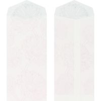 デザインフィル 封筒 透かし和紙 縦 6枚入 ピンクブーケ柄 20484006 1セット(2パック)