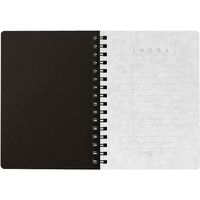 デザインフィル ダイヤノート A6 罫線6mm 黒 21006011 1セット(5冊)