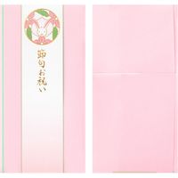 金封 節句祝 紋 うさぎ柄 1枚入（中袋付） 25475006 1セット（3個） デザインフィル（直送品）