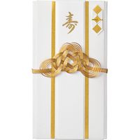 デザインフィル 金封 結婚祝 折形 細折 1枚入（中袋付） 金 25494006 1セット（2個）