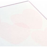 デザインフィル カラー色紙 272×242 ハート(A) 33125006 1セット(5枚)