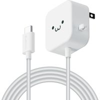 USB充電器 タイプC ケーブル一体型 2.5ｍ 12W スマホタブレット充電 しろちゃん MPA-ACC21WF エレコム 1個