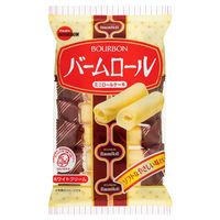 ブルボン バームロール 7本 ＜しっとりソフトなミニロールケーキ＞ 4袋