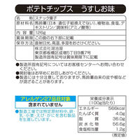 湖池屋 お徳用サイズ ポテトチップス うすしお味 126g 2袋