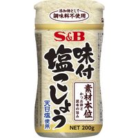 S＆B 味付塩こしょう素材本位 200g 3個　エスビー食品