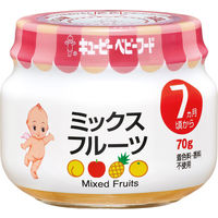 【7ヵ月頃から】キユーピーベビーフード 瓶詰 ミックスフルーツ 70g　1セット（6個）離乳食