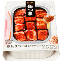 国分グループ本社 KK 缶つま 厚切りベーコンのハニーマスタード味 1セット（2個）