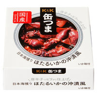 国分グループ本社 KK 缶つま 日本海獲り ほたるいかの沖漬風 1セット（2個）
