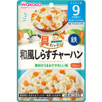 具たっぷりグーグーキッチン　和風しらすチャーハン 80g　6個　アサヒグループ食品　ベビーフード　離乳食