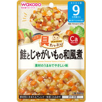 【9ヵ月頃から】和光堂ベビーフード 具たっぷりグーグーキッチン　鮭とじゃがいもの和風煮 80g　6個　アサヒGF　ベビーフード　離乳食
