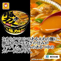 東洋水産　マルちゃん 黒い豚カレーうどん　1セット（12個）和風カップめん