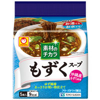 東洋水産　素材のチカラ 沖縄産もずくスープ 5食パック　3個　FDスープ
