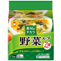 東洋水産　素材のチカラ 野菜スープ（5食入） 6個　FDスープ