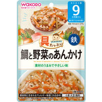 【9ヵ月頃から】和光堂ベビーフード 具たっぷりグーグーキッチン 鯛と野菜のあんかけ 80g　3個　アサヒGF　ベビーフード　離乳食