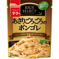 日清製粉ウェルナ マ・マー リッチセレクト あさりごろごろのボンゴレ 2人前 (260g) ×5個