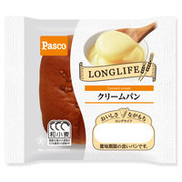 Pasco ロングライフパン クリームパン 1セット（2個入） 敷島製パン
