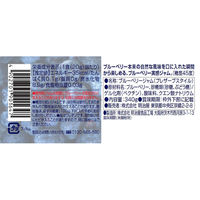 明治屋 果実実感 つぶつぶブルーベリージャム 340g 3個