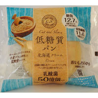 【ワゴンセール】Cut and Slim 低糖質パン 北海道クリーム 1セット（12個入） ピアンタ ロングライフパン