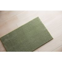 スミノエ HOMRUG 消臭・防炎・防音マット シープフレーテ 500×800mm グリーン 1枚（直送品）