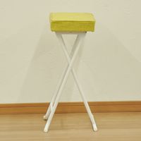 エイ・アイ・エス 折畳ハイスツール グリーン AAHS-410  GN 1脚（直送品）