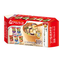 アサヒグループ食品 アマノフーズ いつものおみそ汁 10食バラエティセット 2個