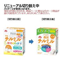 【1歳頃から】森永 フォローアップミルク チルミル エコらくパック つめかえ用 800g（400g×2袋）1箱　森永乳業 粉ミルク