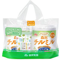 【1歳頃から】森永 フォローアップミルク チルミル 大缶2缶パック（800g×2缶） 2個　森永乳業 粉ミルク