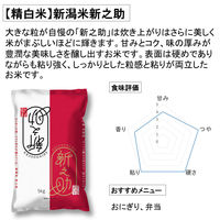新潟県産 新之助 5kg 【精白米】 令和7年産 米 お米