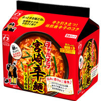 明星食品　チャルメラ 宮崎辛麺 5食パック　1セット（15食：5食入×3パック）