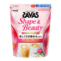 プロテイン ザバス(SAVAS) フォーウーマン シェイプ&ビューティ ミルクティー風味 900g 2個 明治 プロテイン
