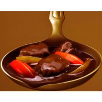 江崎グリコ カレーZEPPIN 中辛 175g 1個