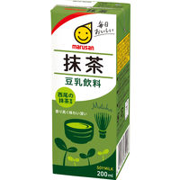 マルサンアイ 豆乳飲料 抹茶 200ml 1箱（24本入）