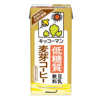 キッコーマン 低糖質調整豆乳 麦芽コーヒー 1000ml 1箱（6本入）