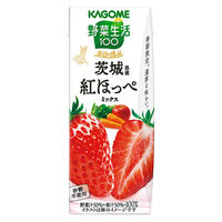 カゴメ 野菜生活100 本日の逸品 茨城県産紅ほっぺミックス 195ml 1セット（48本）