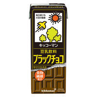 キッコーマン 豆乳飲料ブラックチョコ 200ml 1箱（18本入）