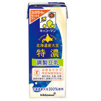 キッコーマン 北海道産大豆 特濃調整豆乳 200ml 1箱（18本入）