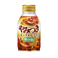 【缶コーヒー】アサヒ飲料 WONDA（ワンダ）やみつきキャラメルラテ ボトル缶 260g 1セット（6缶）