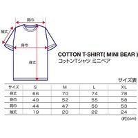 トップ コットンTシャツ MINI BEAR WHITE L 4938402842576 1着（直送品）
