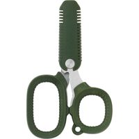 デザインフィル 携帯マルチハサミ キャップ付き カーキ 49859006 1個