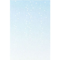 デザインフィル はがき 花の塵(ちり) 20枚入 青 88159006 1セット(1個×3)