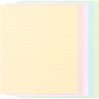 デザインフィル 5カラー レターセット 91800589 1セット(3冊)