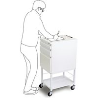 スーパーメイト チェックリスト台車 1台（直送品）